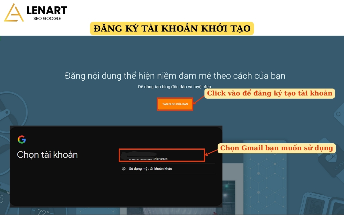 Cách tạo trang web bằng Blogspot miễn phí