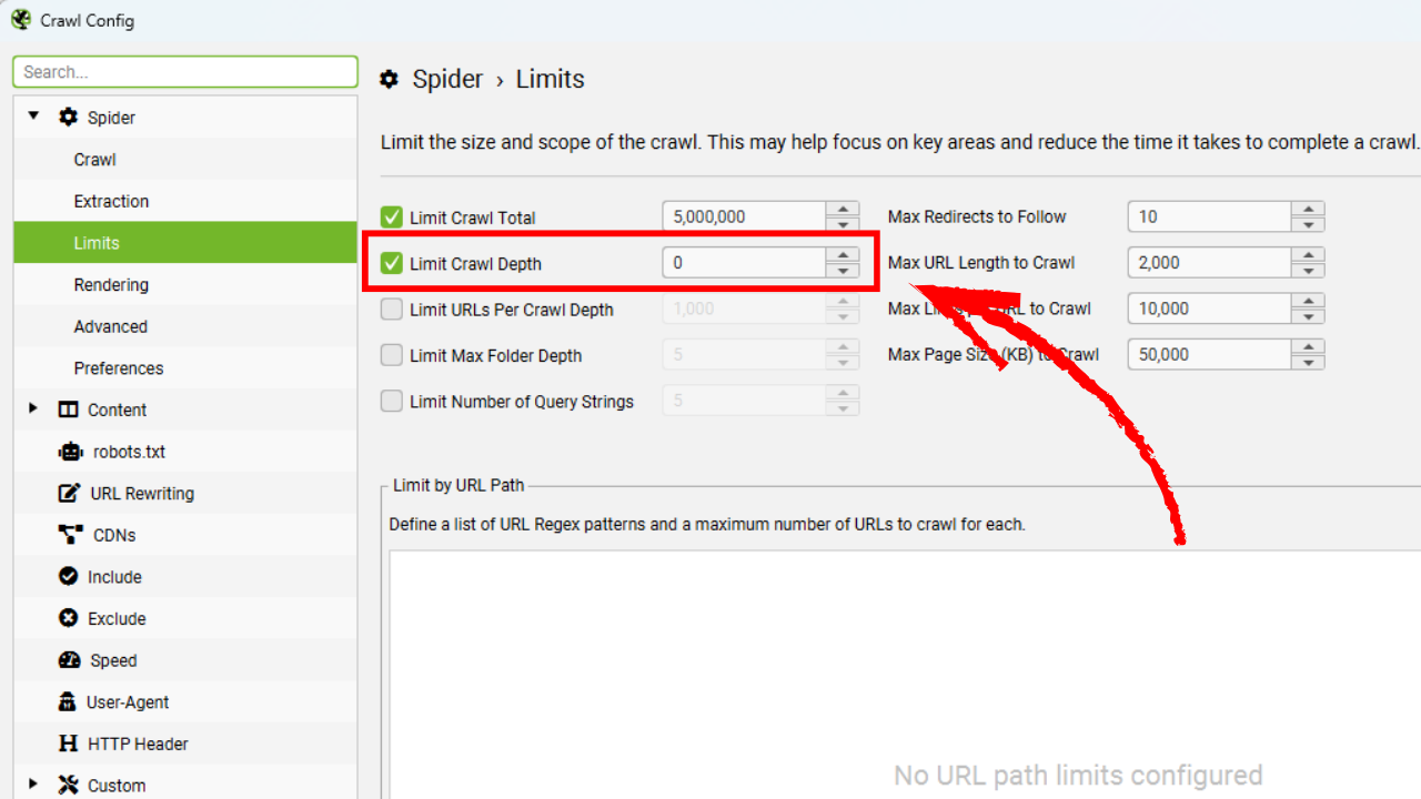 list-mode-xoa-limit-crawl-depth