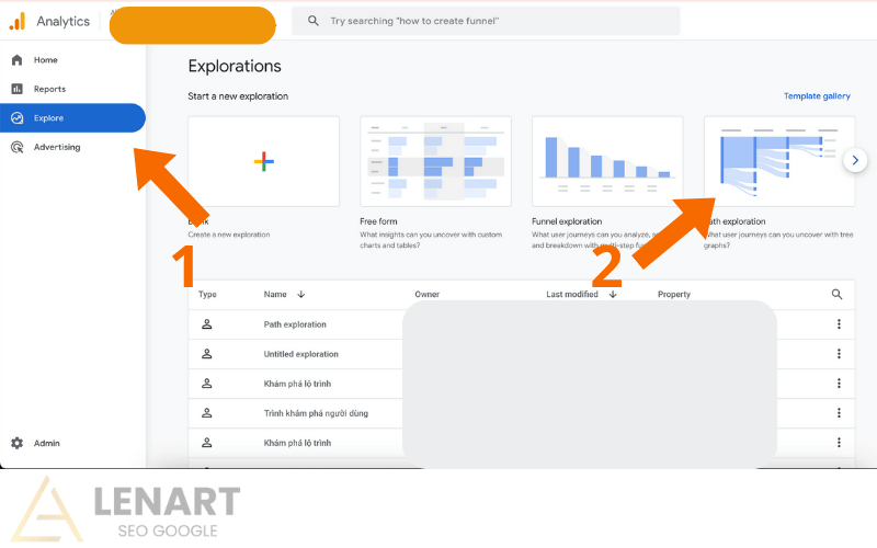 Phân tích Hành trình người dùng (Path Exploration)