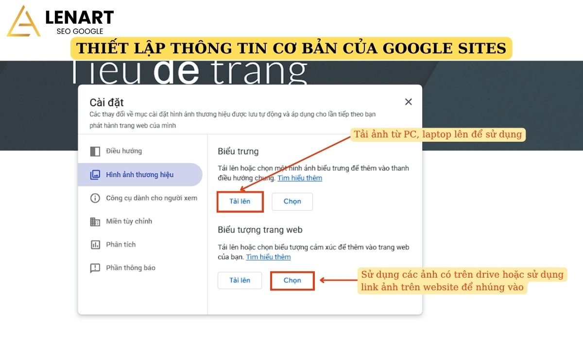 tạo 1 trang web bằng google sites
