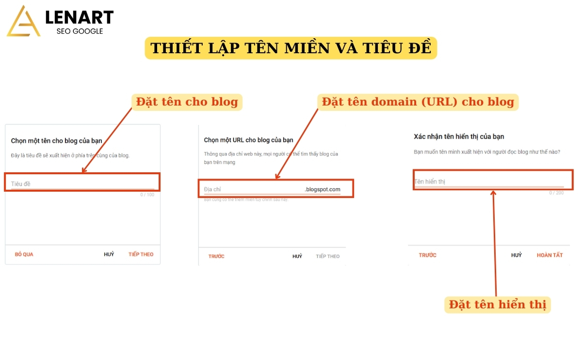 tạo website bằng blogger