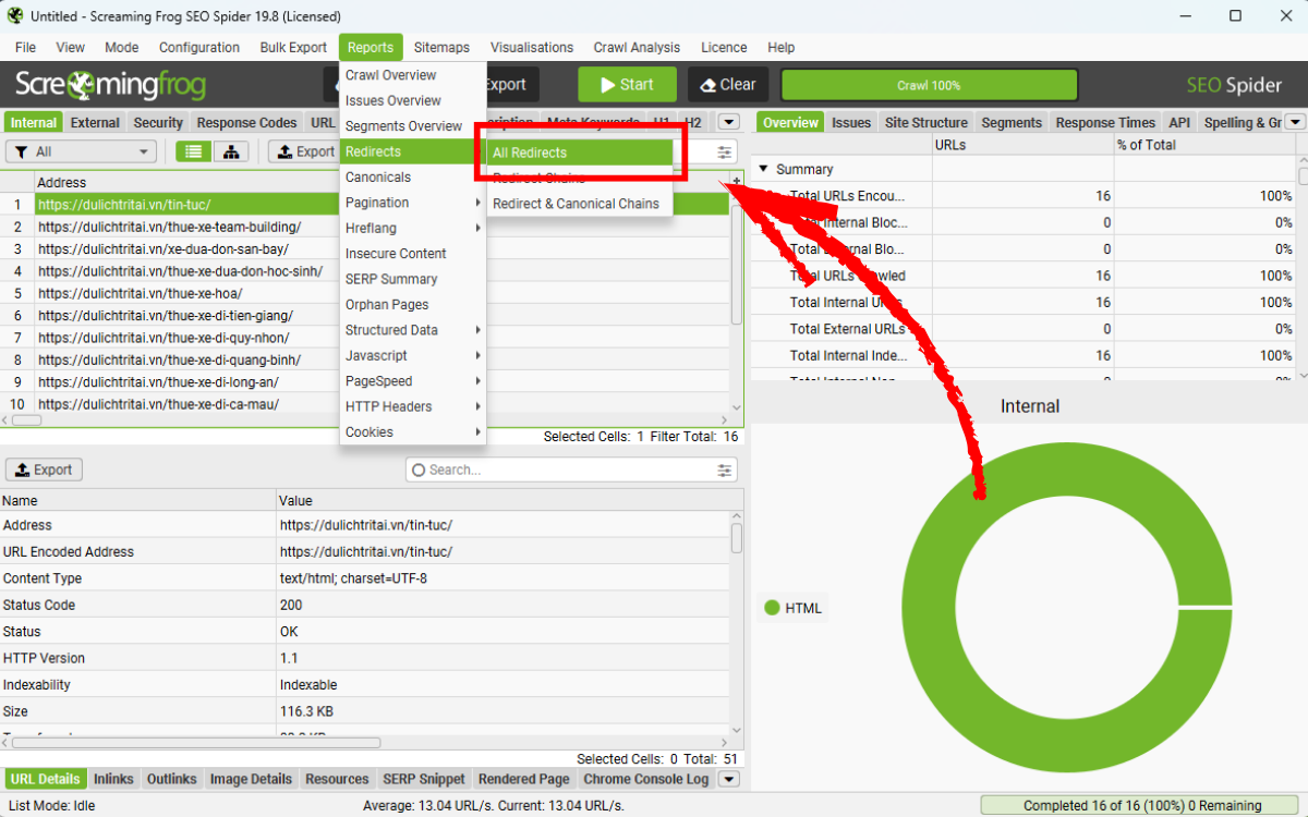 audit-redirect-report
