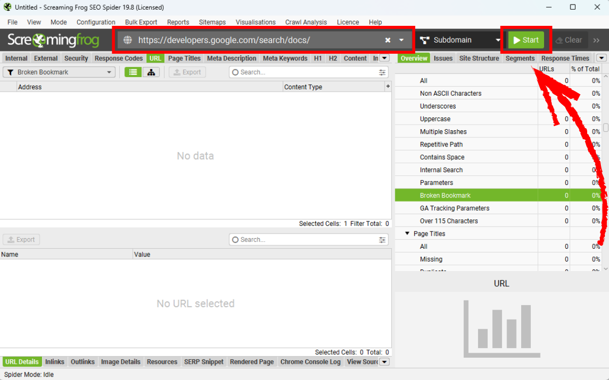 crawl-website-de-detect-broken-bookmarks