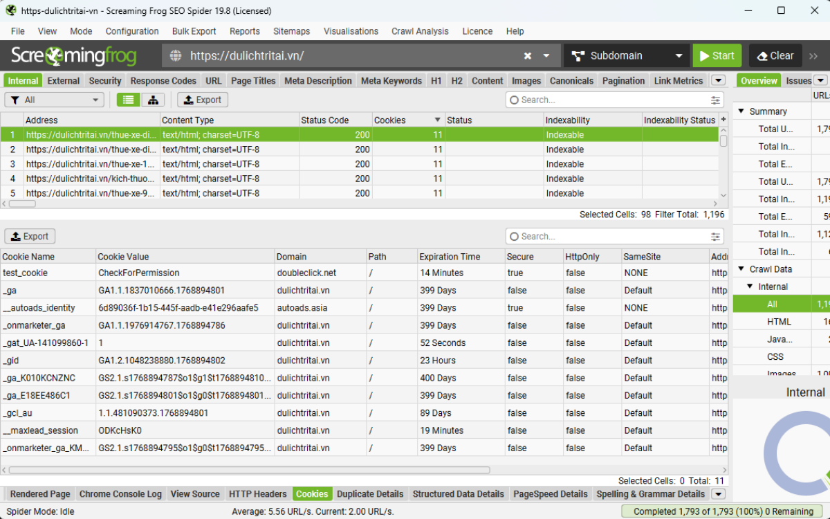 xem-chi-tiet-cookie-trong-tab-audit-cookie