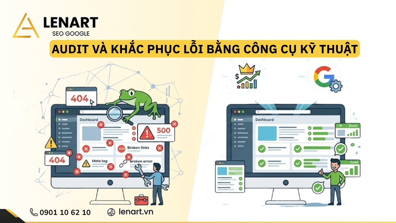 Audit và khắc phục lỗi bằng công cụ