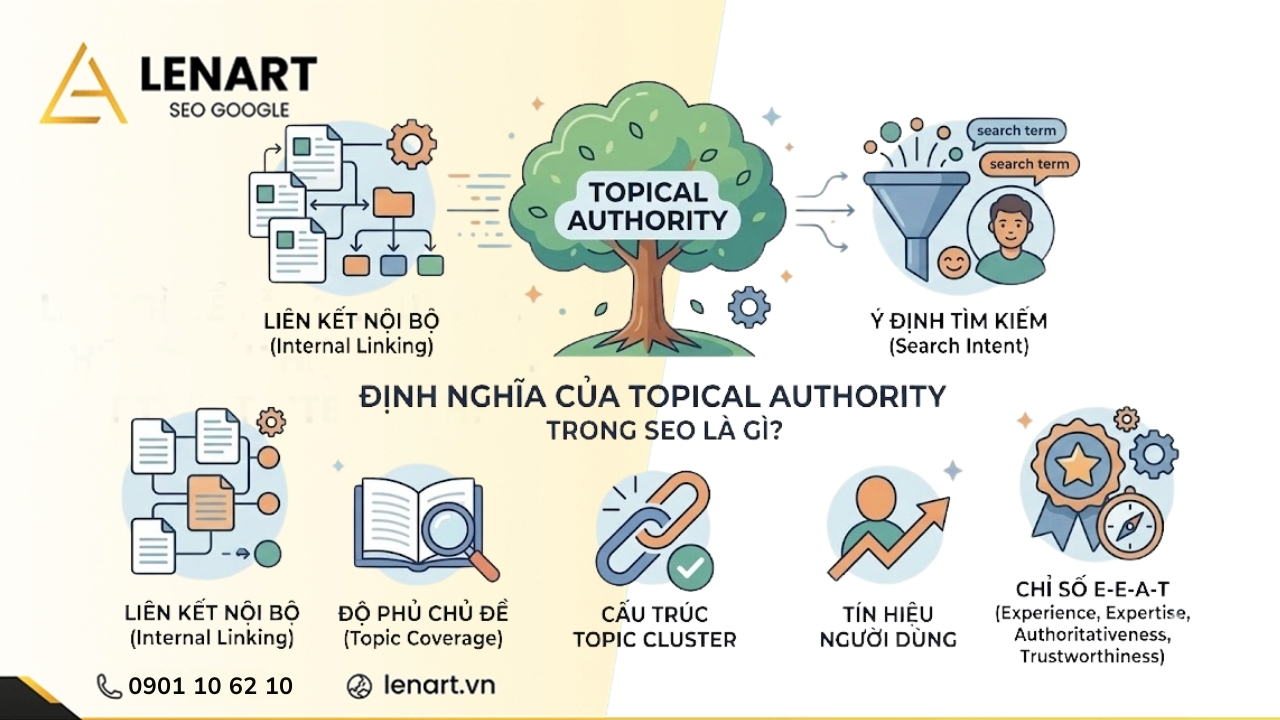 định nghĩa topical authority trong seo là gì