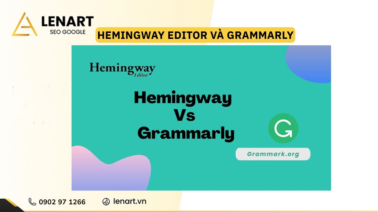 Hemingway Editor và Grammarly