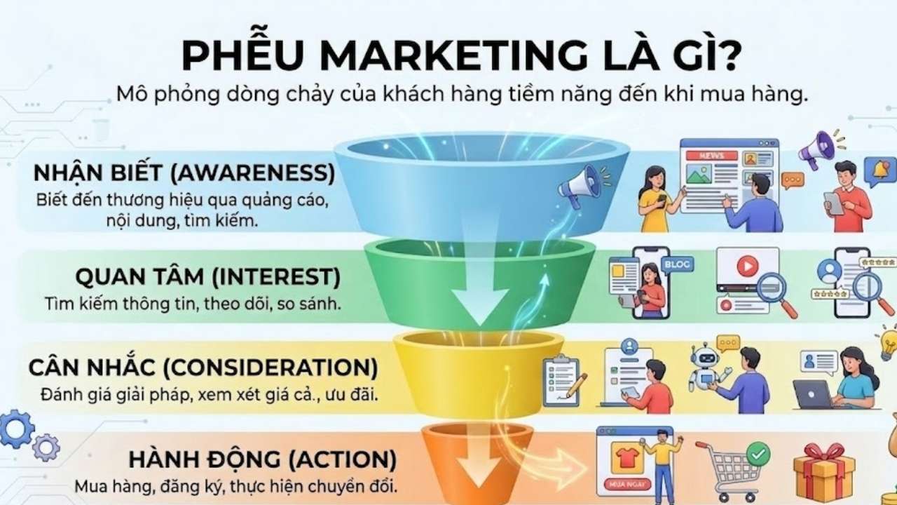 Phễu Marketing là gì