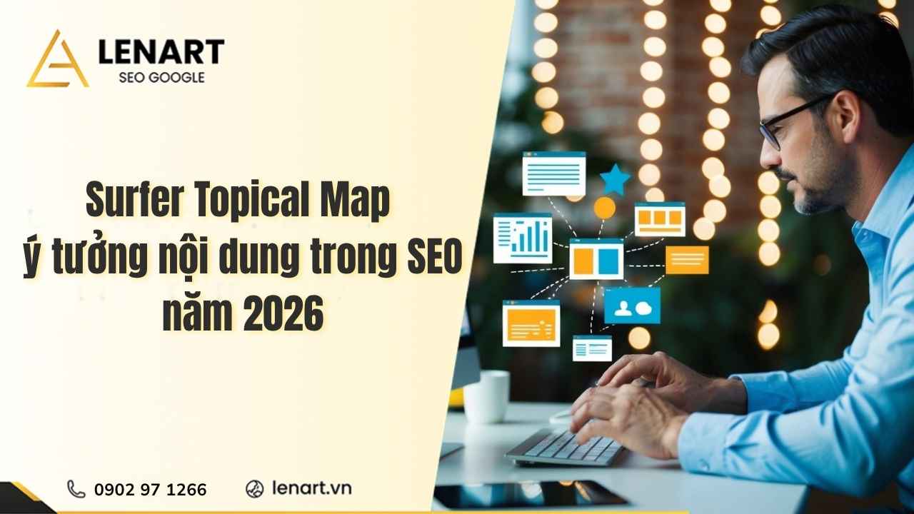 Xu hướng Surfer Topical Map ý tưởng nội dung năm 2026