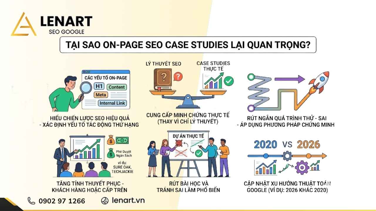 Tầm quan trọng của On-page SEO Case Studies