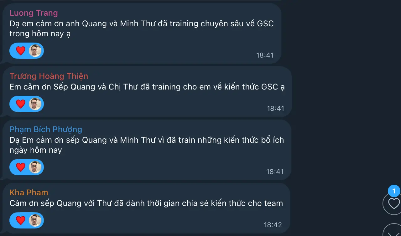 Đội ngũ LENART cảm ơn Minh Thư đã chia sẻ